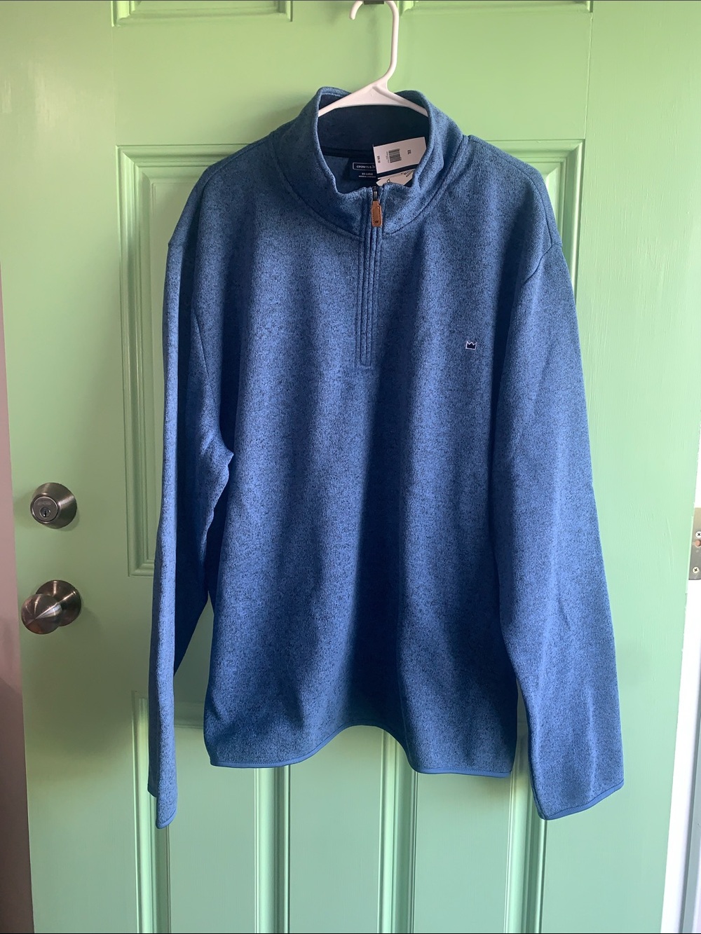 NWT Crown & Ivy Blue Pullover - Men’s size XXL